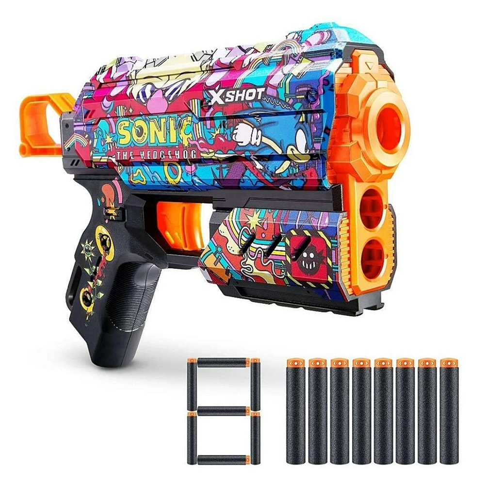 X-Shot Sonic the Hedgehog Blaster - Picture 2 of 6